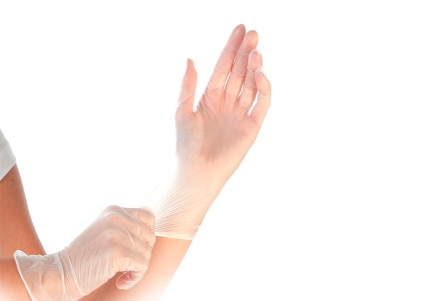 Виниловые перчатки – гипоаллергенная защита медика!